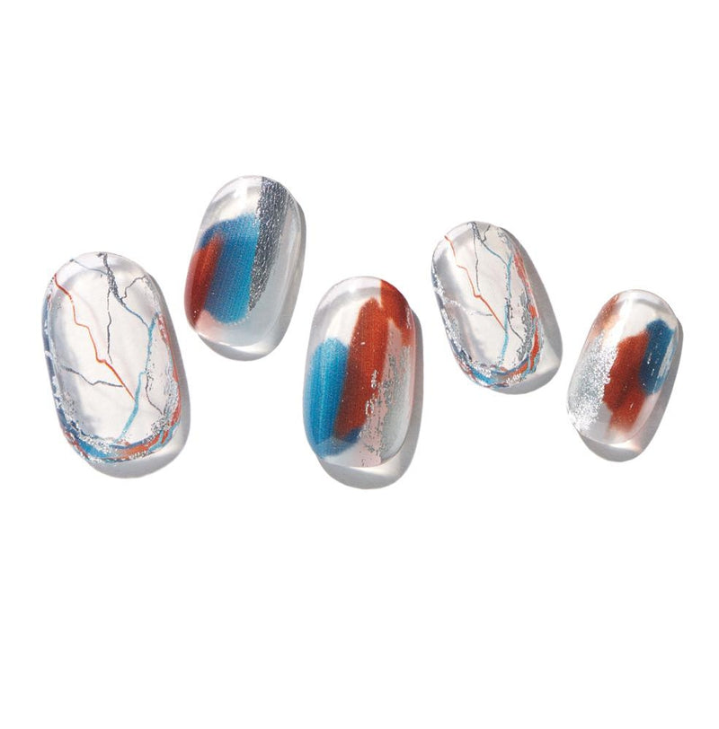 Zinipin GelLight Cured Beauty Metal Earth Semicured Gel Mani