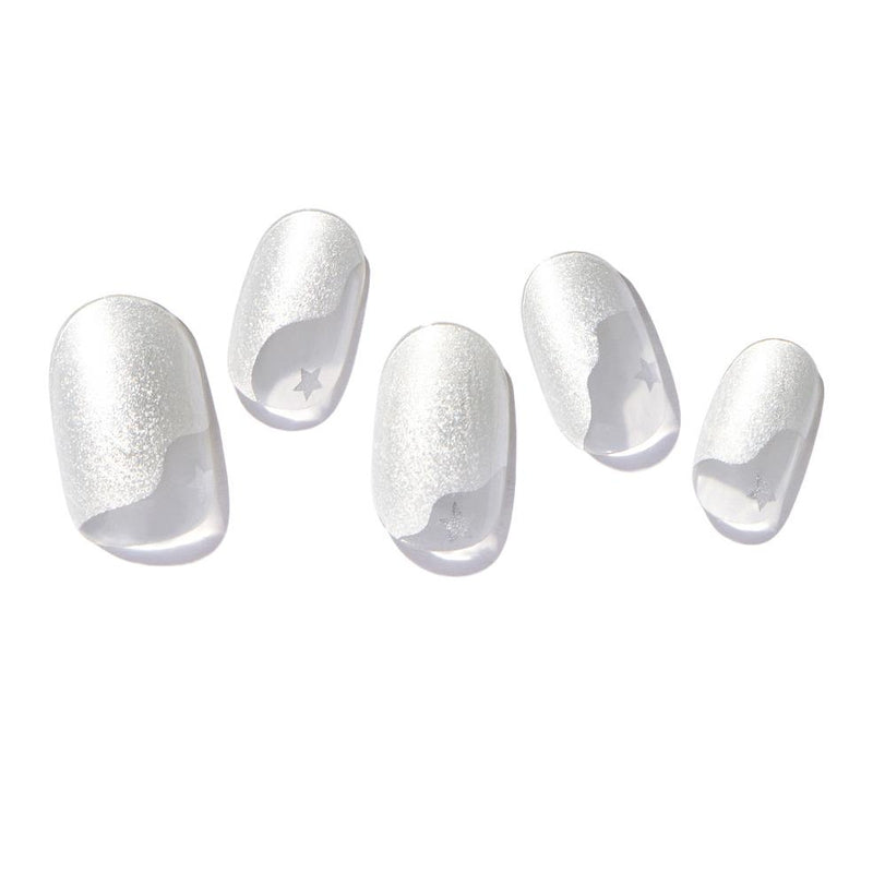 Zinipin GelLight Cured Beauty Milky Way Semicured Gel Mani