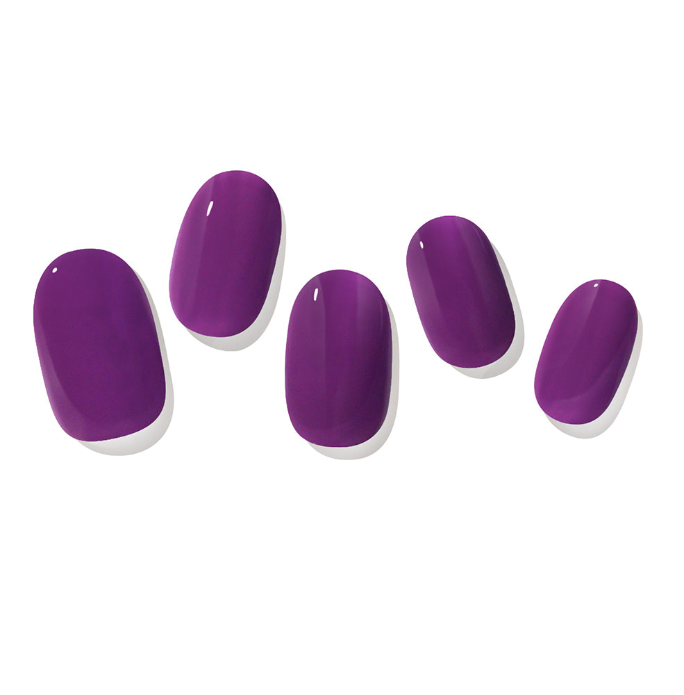 Zinipin GelLight Semicured Gel Stickers - Purple Heart CA00094 Cover - Cured Beauty