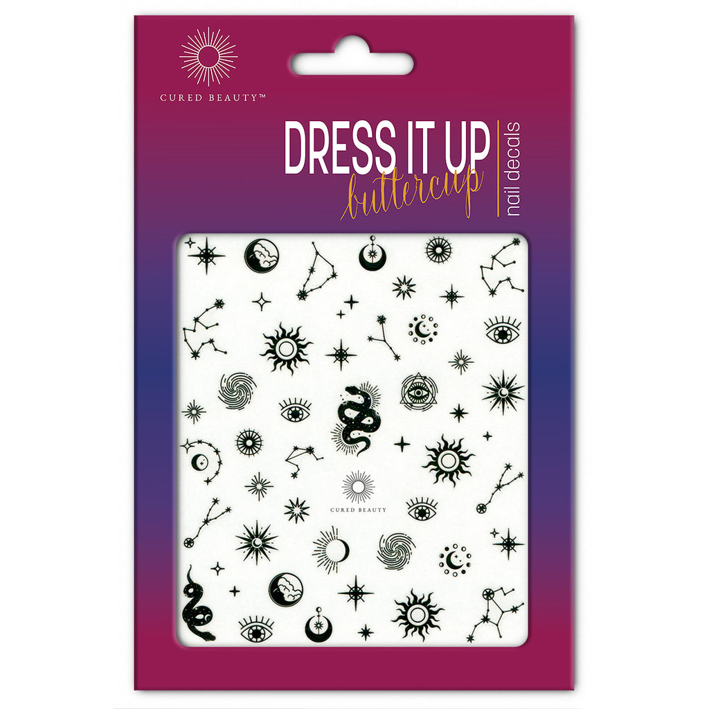 Cured Beauty Dress It Up, Buttercup Nail Decal Stickers - Oracle's Secrets CUR11-ACC-5582 Thumb