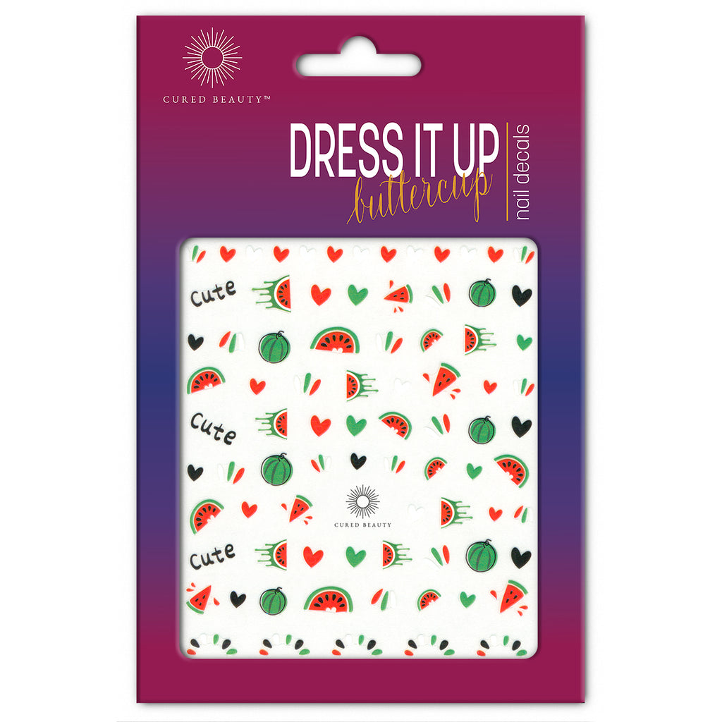 Cured Beauty Dress It Up, Buttercup Nail Decal Stickers - Sweet Like Summer CUR11-ACC-5595 Thumb
