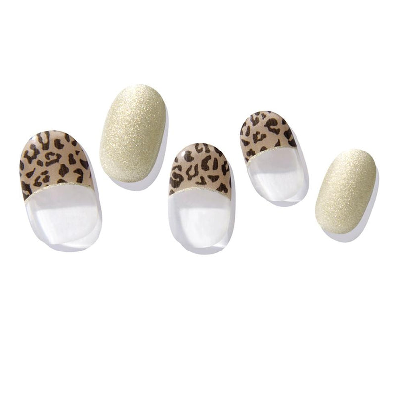 Zinipin GelLight - Cured Beauty - Wonder Leopard - Semicured Gel Mani