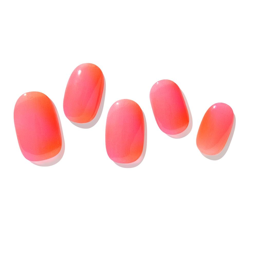 Zinipin GelLight Semicured Gel Stickers - Peach Echo CA00051 Cover - Cured Beauty