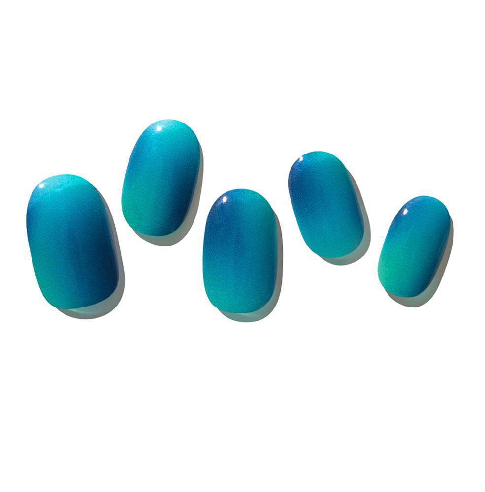 Zinipin GelLight Semicured Gel Stickers - Blue Hawaii CA00052 Cover - Cured Beauty