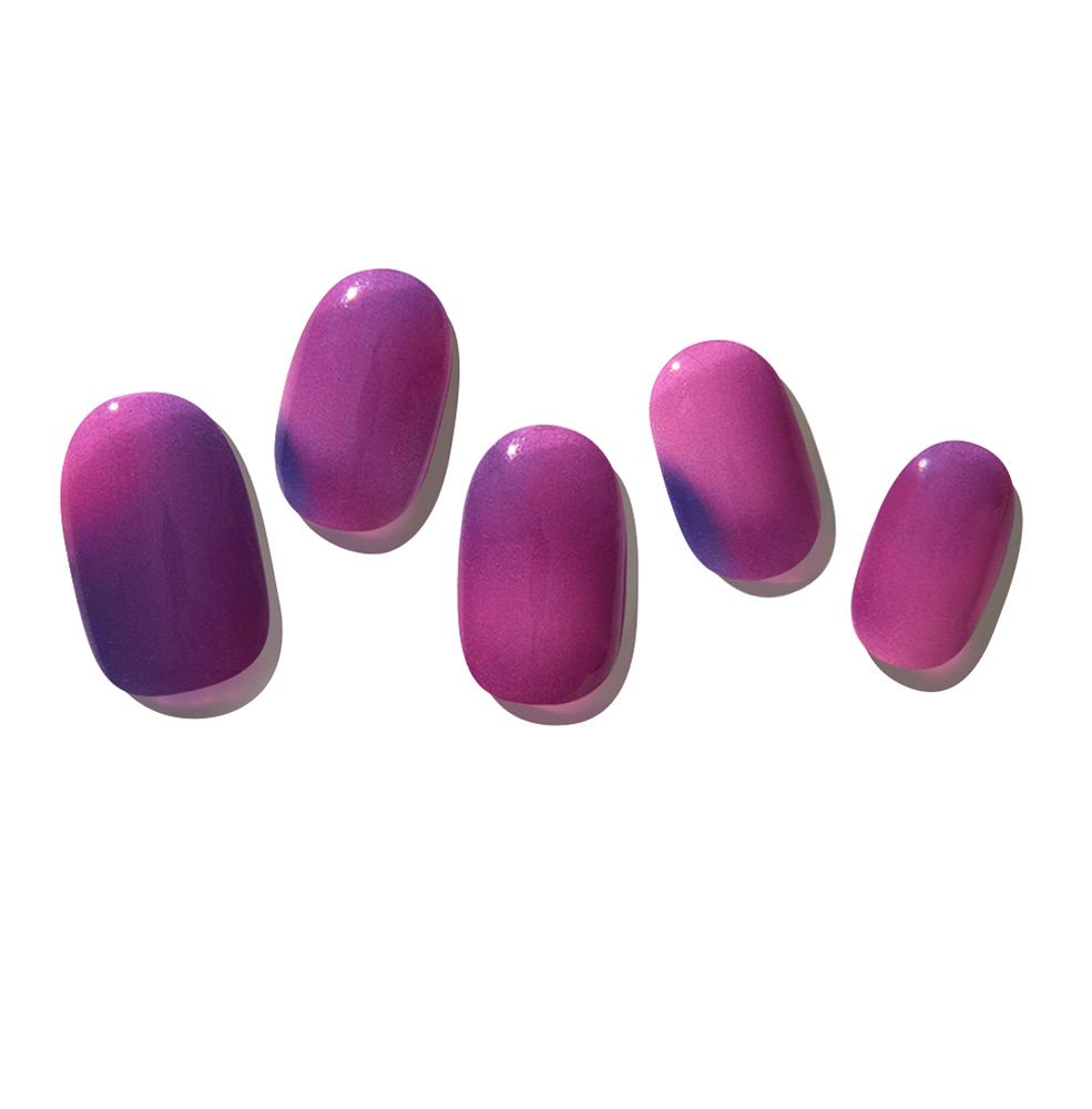 Zinipin GelLight Semicured Gel Stickers - Purple Wave CA00048 Cover - Cured Beauty